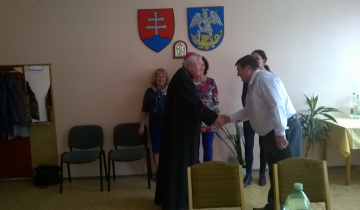 Mons. Štefan Sečka - návšteva spišského biskupa na