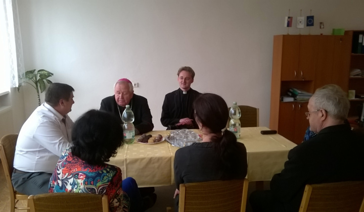 Mons. Štefan Sečka - návšteva spišského biskupa na