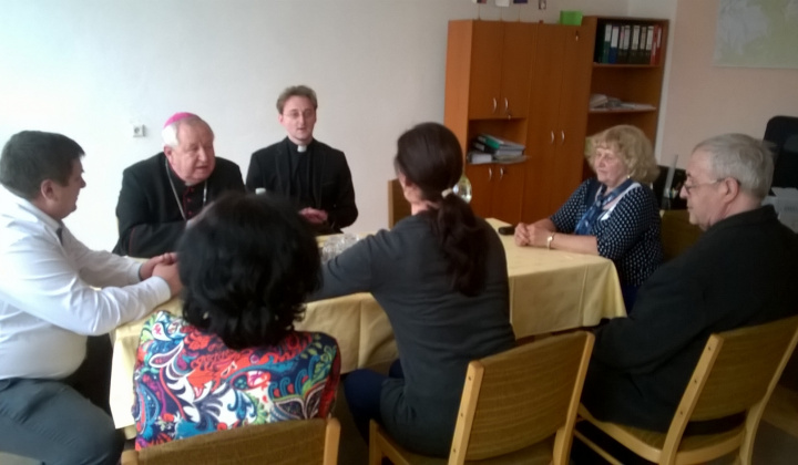 Mons. Štefan Sečka - návšteva spišského biskupa na