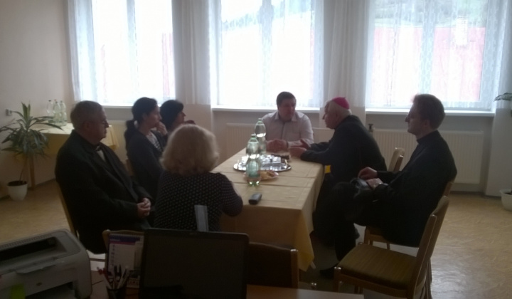 Mons. Štefan Sečka - návšteva spišského biskupa na