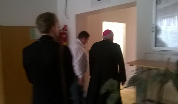 Mons. Štefan Sečka - návšteva spišského biskupa na