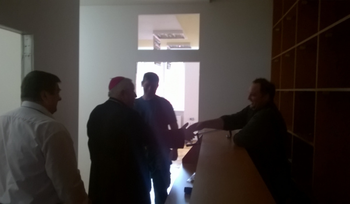 Mons. Štefan Sečka - návšteva spišského biskupa na