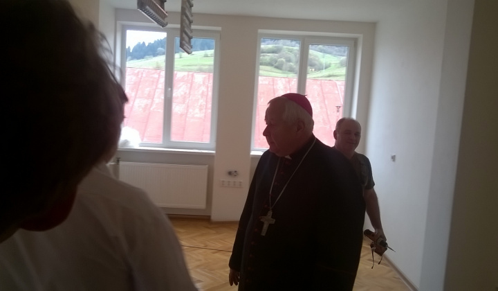 Mons. Štefan Sečka - návšteva spišského biskupa na