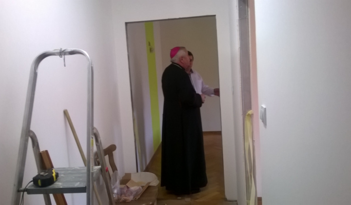 Mons. Štefan Sečka - návšteva spišského biskupa na