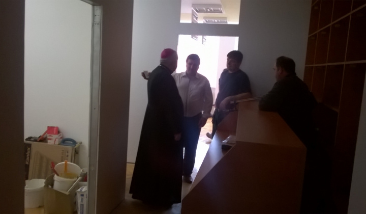 Mons. Štefan Sečka - návšteva spišského biskupa na