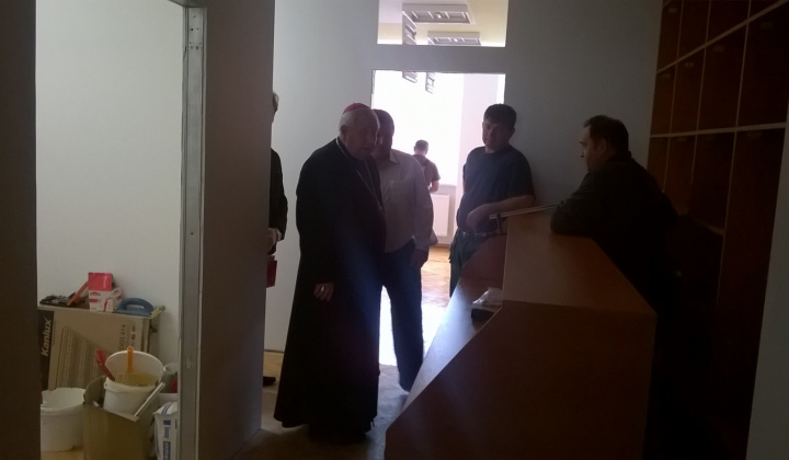 Mons. Štefan Sečka - návšteva spišského biskupa na