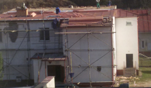 Rekonštrukcia strechy - budova Obecného úradu 
