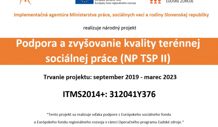 Projekty / Národný projekt Terénna sociálna práca v obciach - foto