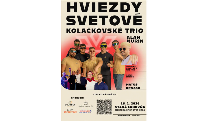 Fotka pre článok Koncert - KOLAČKOVSKÉ TRIO