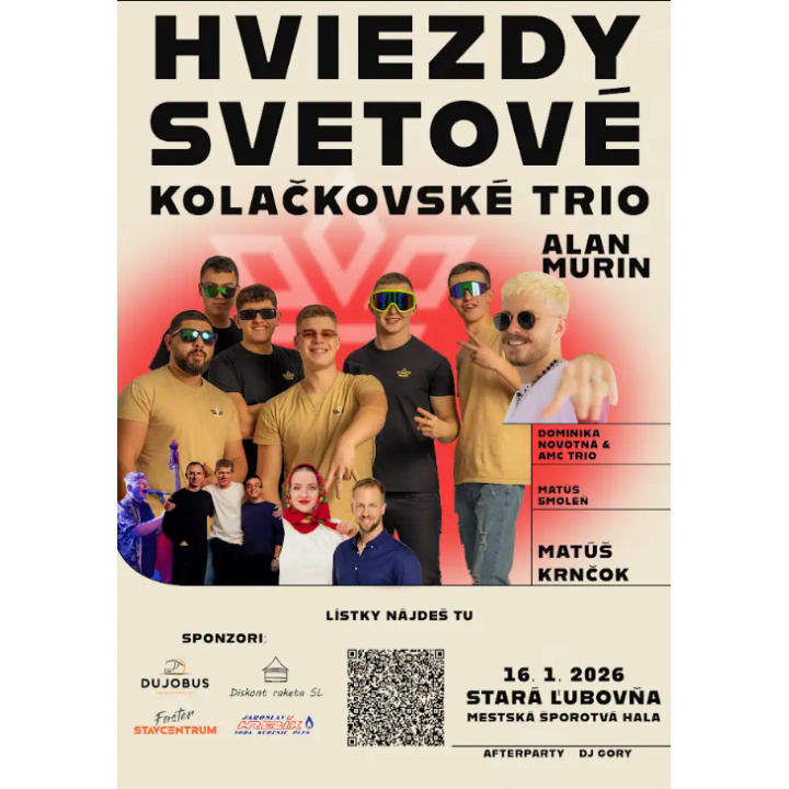 Menšia fotka pre článok Koncert - KOLAČKOVSKÉ TRIO