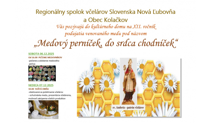 Fotka pre článok Medový perníček, do srdca chodníček