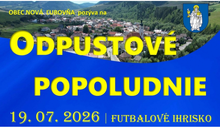 Fotka pre článok Odpustové popoludnie v obci Nová Ľubovňa