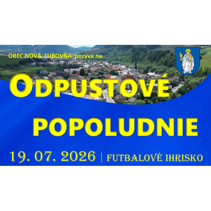 Menšia fotka pre článok Odpustové popoludnie v obci Nová Ľubovňa