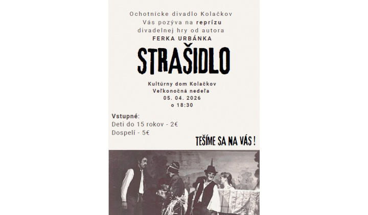 Fotka pre článok STRAŠIDLO - pozvánka na predstavenie na Veľkú Noc